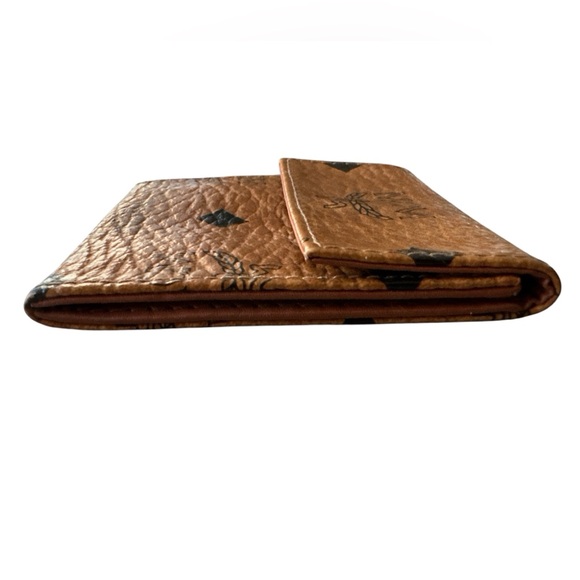 MCM Tan Monogram Coin Pouch - Picture 5 of 8